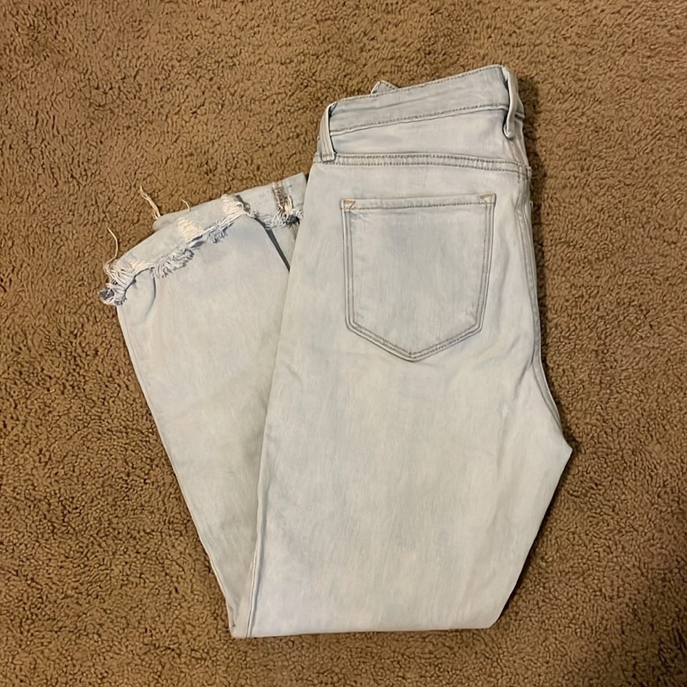 Old Navy Power Straight High Rise Jeans Size 8